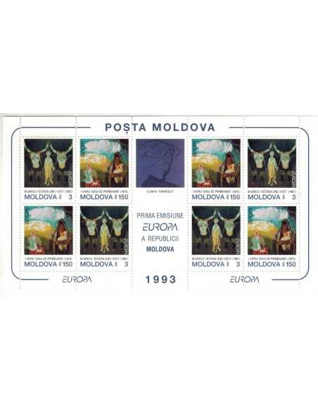 Timbre Poste Moldavie N° BF 005 N ** philatélie foxtimbre