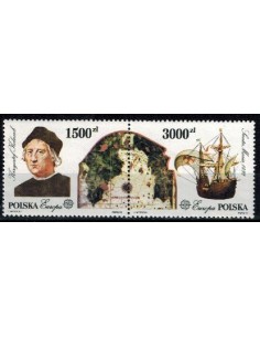 Timbre Poste Pologne N° 3178/79 N ** philatélie foxtimbre