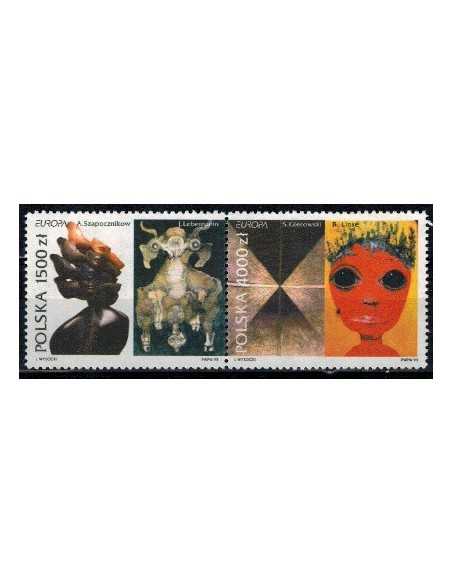 Timbre Poste Pologne N° 3242/43 N ** philatélie foxtimbre