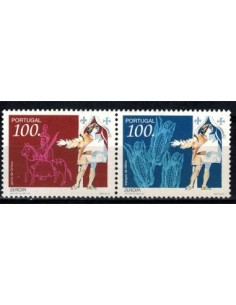 Timbre Poste Portugal N° 1988/89 N ** philatélie foxtimbre