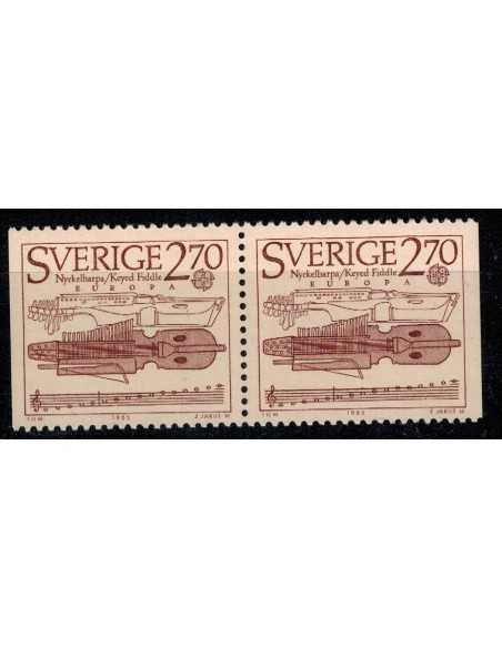 Timbre Poste suede N° 1311a N ** philatélie foxtimbre