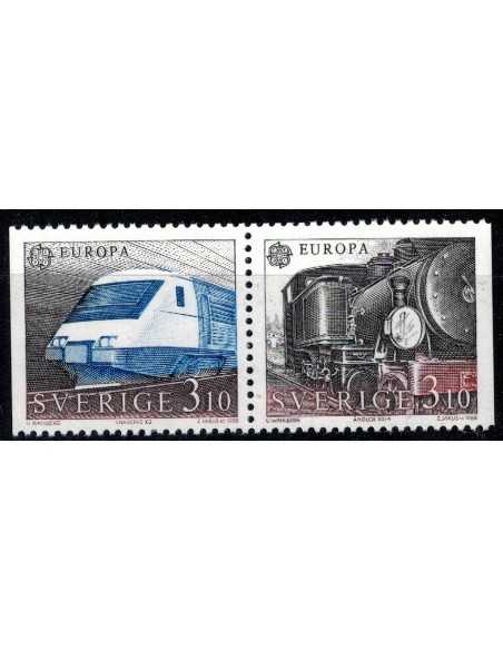 Timbre Poste suede N° 1478a N ** philatélie foxtimbre