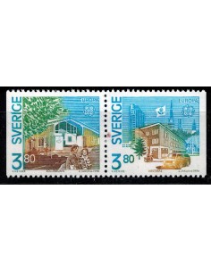 Timbre Poste suede N° 1572a N ** philatélie foxtimbre