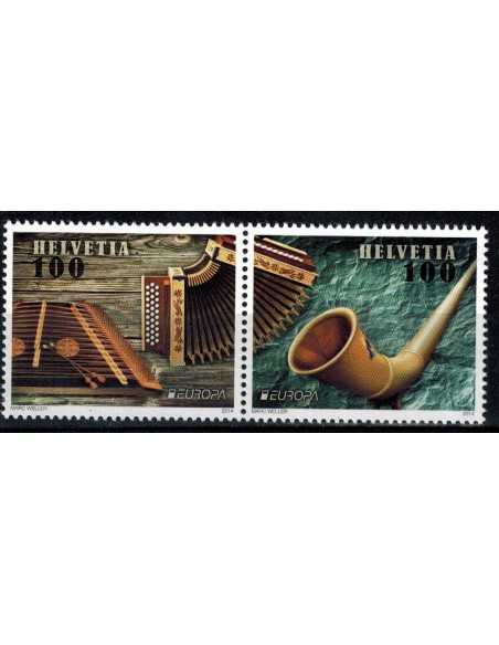 Timbre Poste Suisse N° 2770/71 N ** philatélie foxtimbre