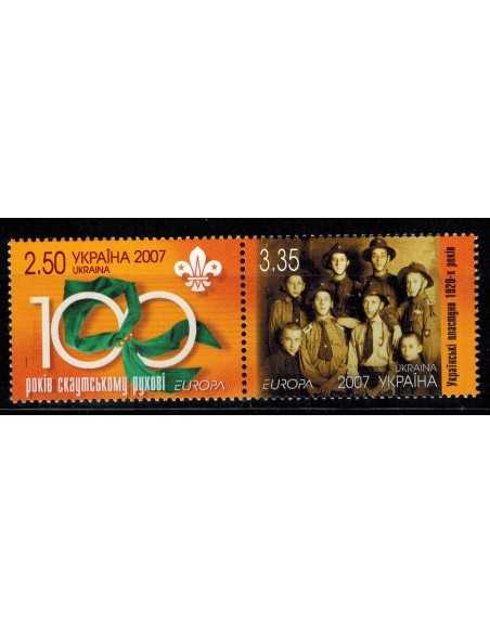 Timbre Poste Ukraine N° 0781/782 N ** philatélie foxtimbre