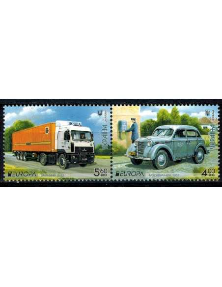 Timbre Poste Ukraine N° 1131/132 N ** philatélie foxtimbre