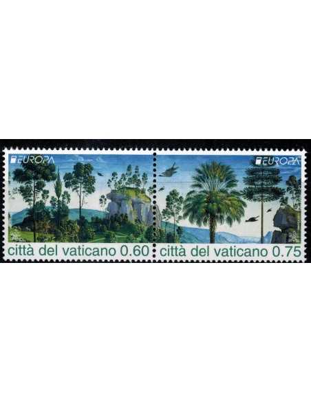 Timbre Poste Vatican N° 1557/58 N ** philatélie foxtimbre