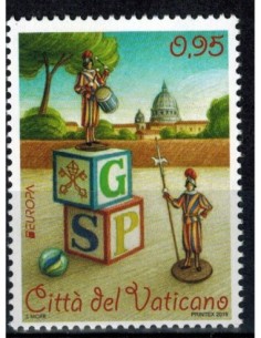 Timbre Poste Vatican N° 1689 N ** philatélie foxtimbre