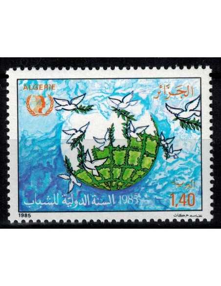 Timbre Poste Algerie N° 0844 N* philatelie foxtimbre