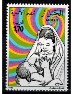 Timbre Poste Algerie N° 0848 N* philatelie foxtimbre