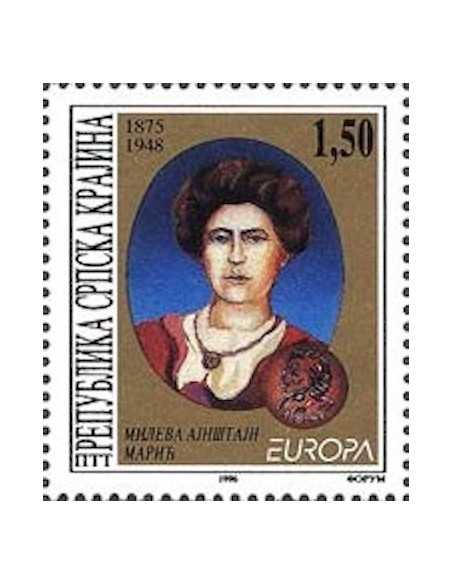 Timbre Poste Europa Croatie (Serbe de Krajina) N° 0056 N** philatelie foxtimbre