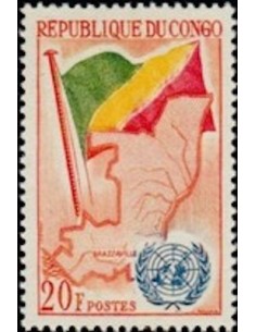 Timbre Poste Congo N° 0140 N** philatelie foxtimbre