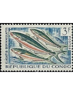 Timbre Poste Congo N° 0145 N** philatelie foxtimbre