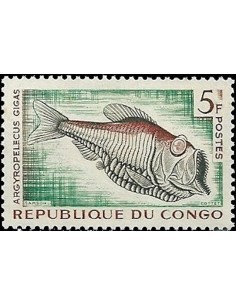 Timbre Poste Congo N° 0146 N** philatelie foxtimbre