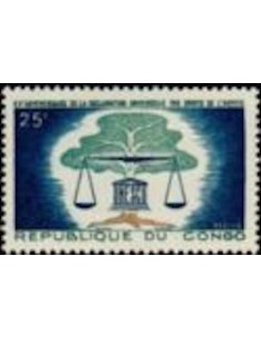 Timbre Poste Congo N° 0158 N** philatelie foxtimbre