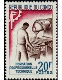 Timbre Poste Congo N° 0160 N** philatelie foxtimbre