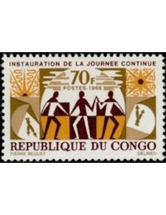 Timbre Poste Congo N° 0186 N** philatelie foxtimbre