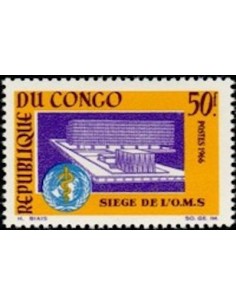 Timbre Poste Congo N° 0187 N** philatelie foxtimbre