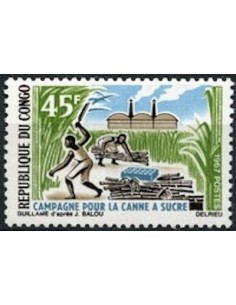 Timbre Poste Congo N° 0205 N** philatelie foxtimbre