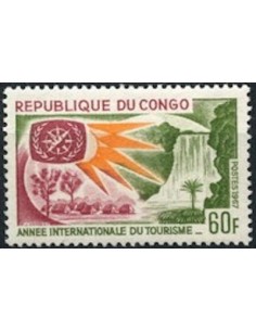 Timbre Poste Congo N° 0211 N** philatelie foxtimbre