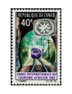 Timbre Poste Congo N° 0237 N** philatelie foxtimbre