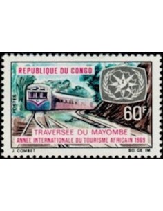 Timbre Poste Congo N° 0238 N** philatelie foxtimbre