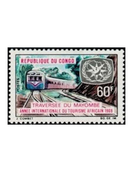 Timbre Poste Congo N° 0238 N** philatelie foxtimbre