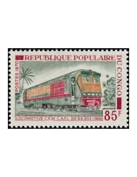 Timbre Poste Congo N° 0282 N** philatelie foxtimbre