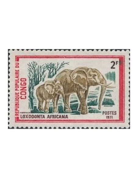 Timbre Poste Congo N° 0319 N** philatelie foxtimbre