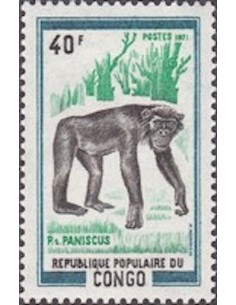 Timbre Poste Congo N° 0325 N** philatelie foxtimbre