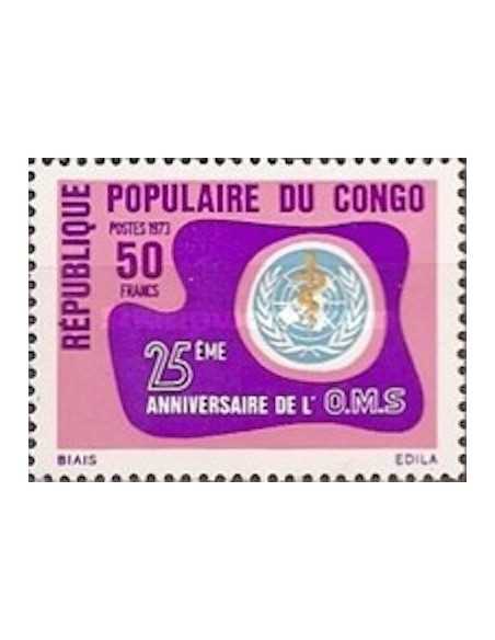 Timbre Poste Congo N° 0327 N** philatelie foxtimbre