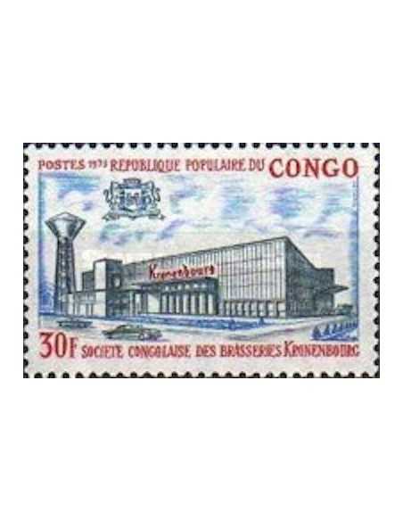 Timbre Poste Congo N° 0328 N** philatelie foxtimbre
