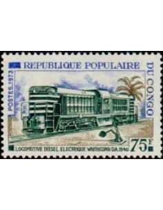 Timbre Poste Congo N° 0336 N** philatelie foxtimbre