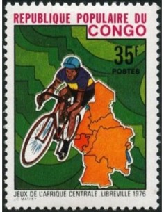 Timbre Poste Congo N° 0440 N** philatelie foxtimbre
