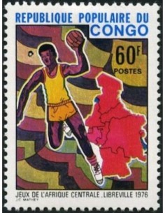 Timbre Poste Congo N° 0441 N** philatelie foxtimbre