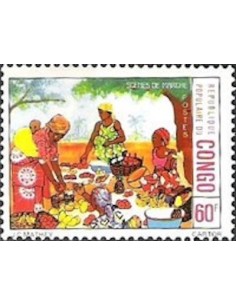 Timbre Poste Congo N° 0447 N** philatelie foxtimbre