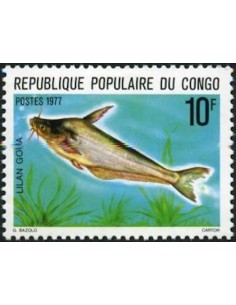 Timbre Poste Congo N° 0448 N** philatelie foxtimbre