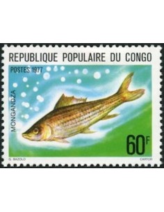 Timbre Poste Congo N° 0452 N** philatelie foxtimbre