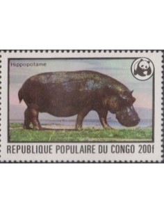 Timbre Poste Congo N° 0503 N** philatelie foxtimbre