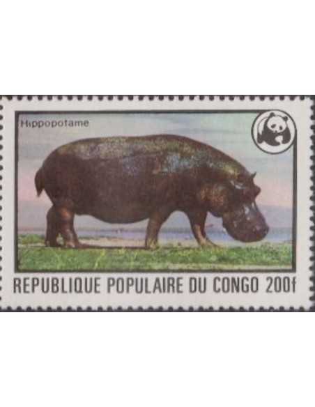 Timbre Poste Congo N° 0503 N** philatelie foxtimbre