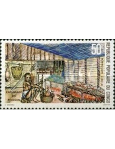 Timbre Poste Congo N° 0519 N** philatelie foxtimbre