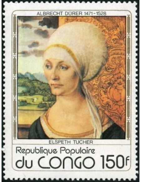 Timbre Poste Congo N° 0521 N** philatelie foxtimbre