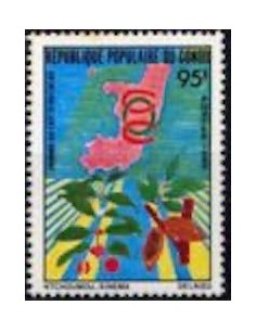 Timbre Poste Congo N° 0576 N** philatelie foxtimbre