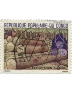 Timbre Poste Congo N° 0577 N** philatelie foxtimbre