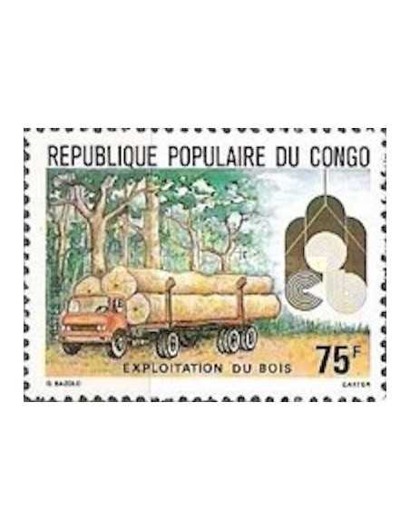 Timbre Poste Congo N° 0578 N** philatelie foxtimbre