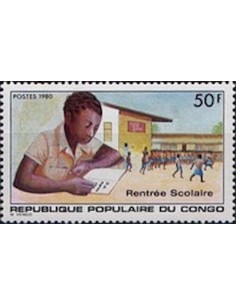 Timbre Poste Congo N° 0594 N** philatelie foxtimbre