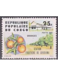 Timbre Poste Congo N° 0605 N** philatelie foxtimbre