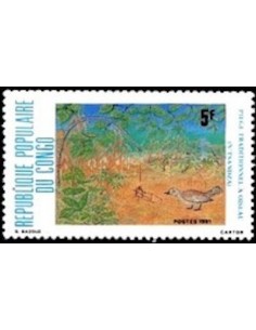 Timbre Poste Congo N° 0623 N** philatelie foxtimbre