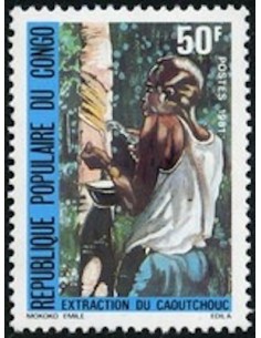 Timbre Poste Congo N° 0629 N** philatelie foxtimbre