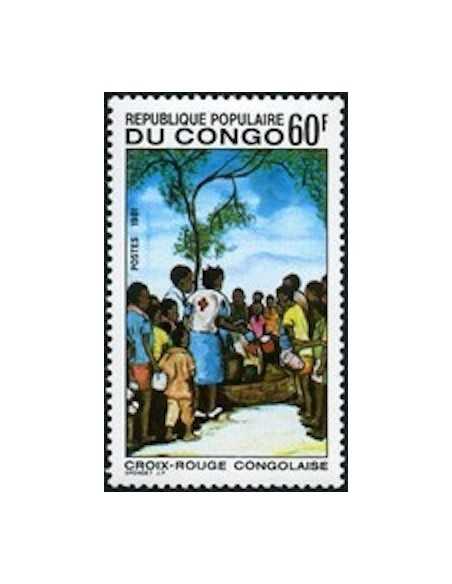 Timbre Poste Congo N° 0645 N** philatelie foxtimbre